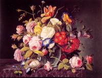 Roesen, Severin - Still Life with Flowers